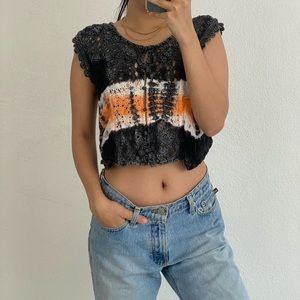 Crochet crop top